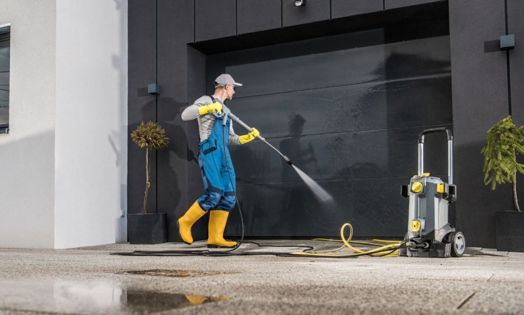 how to get commercial pressure washing jobs